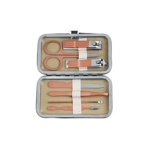 Parlour 7 Pcs Pedicure Set - Rose Gold